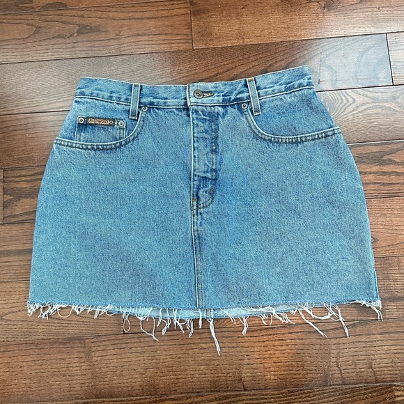 Denim Blue Skirt - Picture 4 of 8